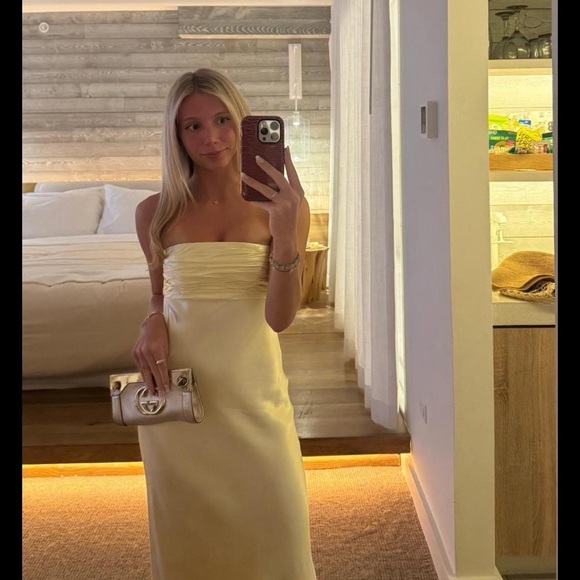 Shona Joy Dresses & Skirts - Shona joy yellow maxi dress